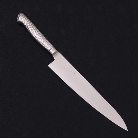 Petty Knife VG-5 Polished Western Handle 180mm (7”)-[Musashi]-[Japanese-Kitchen-Knives]