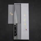 Petty Molybdenum Polished Western Black Handle 120mm (4.7”)-[Musashi]-[Japanese-Kitchen-Knives]