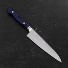 Petty Molybdenum Polished Western Blue Handle 120mm (4.7”)-[Musashi]-[Japanese-Kitchen-Knives]