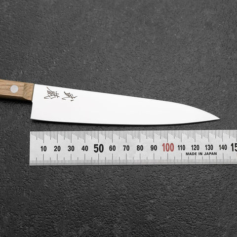 Petty Molybdenum Polished Western Magnolia Handle 135mm (5.3”)-[Musashi]-[Japanese-Kitchen-Knives]