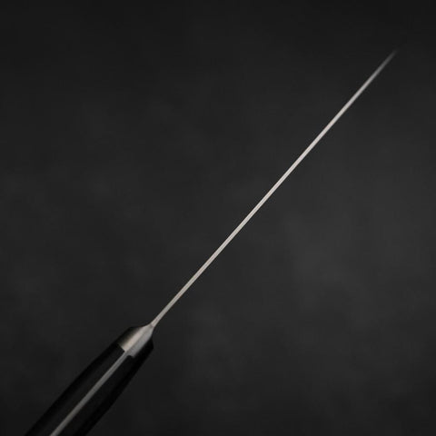 Petty Molybdenum Polished Western Purple Handle 150mm (5.9”)-[Musashi]-[Japanese-Kitchen-Knives]