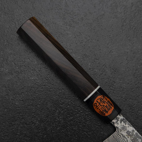 Petty SG-2 Damascus Ebony Handle 135mm (5.3”)-[Musashi]-[Japanese-Kitchen-Knives]