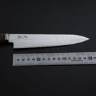 Petty SG-2 Damascus Western Golden Ebony Handle 155mm (6.1”)-[Musashi]-[Japanese-Kitchen-Knives]