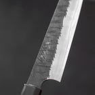 Petty SG-2 Kurouchi Tsuchime Buffalo Ebony Handle 150mm (5.9”)-[Musashi]-[Japanese-Kitchen-Knives]