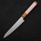 Petty SG-2 Polished Maple Yellow Handle 150mm (5.9”)-[Musashi]-[Japanese-Kitchen-Knives]