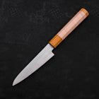 Petty SG-2 Polished Yellow Maple Handle 120mm (4.7”)-[Musashi]-[Japanese-Kitchen-Knives]