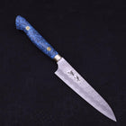 Petty SG-2 Tsuchime Turquoise Blue Handle 150mm (5.9”)-[Musashi]-[Japanese-Kitchen-Knives]