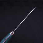 Petty SG-2 Tsuchime Turquoise Green Handle 150mm (5.9”)-[Musashi]-[Japanese-Kitchen-Knives]