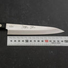 Petty SK Steel Polished Western Black Handle 150mm (5.9”)-[Musashi]-[Japanese-Kitchen-Knives]