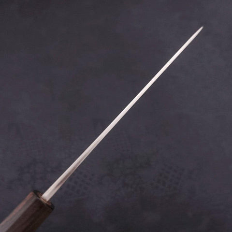 Petty SKD11 Nashiji Ebony Handle 150mm (5.9”)-[Musashi]-[Japanese-Kitchen-Knives]