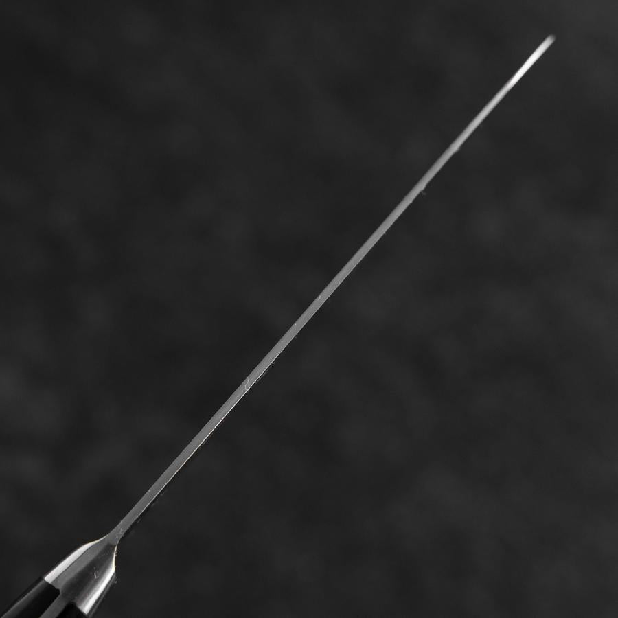 Petty SKD12 Polished Western Black Handle 120mm (4.7”)-[Musashi]-[Japanese-Kitchen-Knives]