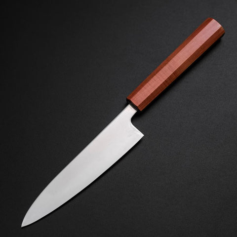 Petty SLD Mirror Sunset Orange Handle 130mm (5.1”)-[Musashi]-[Japanese-Kitchen-Knives]