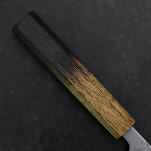 Petty SLD Nashiji Washi Yaki Urushi Handle 135mm (5.3”)-[Musashi]-[Japanese-Kitchen-Knives]