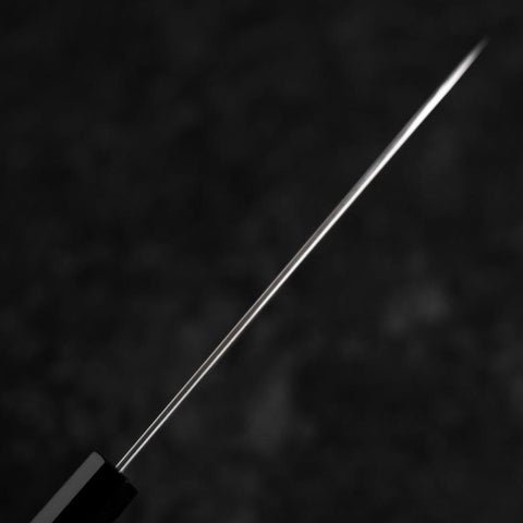 Petty Silver Steel #3 Kasumi Buffalo Walnut Handle 135mm (5.3”)-[Musashi]-[Japanese-Kitchen-Knives]