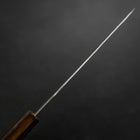 Petty Silver Steel #3 Nashiji Sumi Urushi Handle 150mm (5.9”)-[Musashi]-[Japanese-Kitchen-Knives]