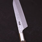 Petty Silver Steel #3 Walnut Karakusa Handle 135mm (5.3”)-[Musashi]-[Japanese-Kitchen-Knives]