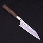 Petty Silver Steel #3 Walnut Kazabana Handle 135mm (5.3”)-[Musashi]-[Japanese-Kitchen-Knives]