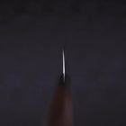 Petty Silver Steel #3 Walnut Kemanmon Handle 135mm (5.3”)-[Musashi]-[Japanese-Kitchen-Knives]