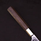 Petty Silver Steel #3 Walnut Kemanmon Handle 135mm (5.3”)-[Musashi]-[Japanese-Kitchen-Knives]