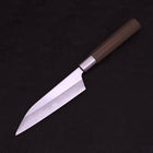 Petty Silver Steel #3 Walnut Sakura Handle 135mm (5.3”)-[Musashi]-[Japanese-Kitchen-Knives]