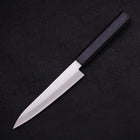 Petty Stainless Clad Blue Super Polished Dark Blue Handle 145mm (5.7”)-[Musashi]-[Japanese-Kitchen-Knives]