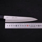 Petty Stainless Clad Blue Super Polished Dark Blue Handle 145mm (5.7”)-[Musashi]-[Japanese-Kitchen-Knives]