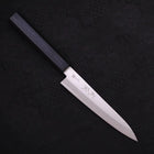 Petty Stainless Clad Blue Super Polished Dark Blue Handle 145mm (5.7”)-[Musashi]-[Japanese-Kitchen-Knives]