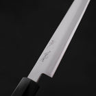 Petty Stainless Clad Blue Super Polished Shitan Handle 150mm (5.9”)-[Musashi]-[Japanese-Kitchen-Knives]