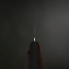 Petty Stainless Clad Blue Super Polished Western Black Red Handle 150mm (5.9”)-[Musashi]-[Japanese-Kitchen-Knives]