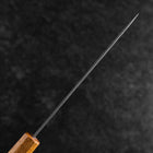 Petty Sweden Steel Nashiji Damascus Yaki Urushi Handle 140mm (5.3”)-[Musashi]-[Japanese-Kitchen-Knives]