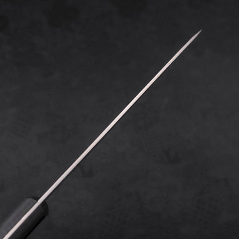 Petty VG-1 Polished Western Black Handle 150mm (5.9”)-[Musashi]-[Japanese-Kitchen-Knives]