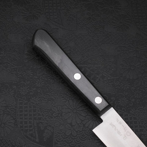 Petty VG-1 Polished Western Black Handle 150mm (5.9”)-[Musashi]-[Japanese-Kitchen-Knives]