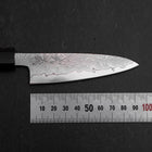Petty VG-10 Damascus Ashwood Handle 95mm (3.7”)-[Musashi]-[Japanese-Kitchen-Knives]
