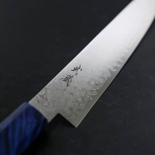 Petty VG-10 Damascus Blue Birch Handle 150mm (5.9”)