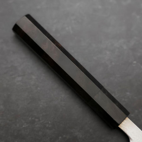 Petty VG-10 Damascus Buffalo Ebony Handle 140mm (5.5”)-[Musashi]-[Japanese-Kitchen-Knives]