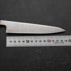 Petty VG-10 Damascus Buffalo Ebony Handle 140mm (5.5”)-[Musashi]-[Japanese-Kitchen-Knives]