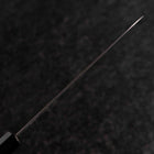 Petty VG-10 Damascus Buffalo Ebony Handle 150mm (5.9”)-[Musashi]-[Japanese-Kitchen-Knives]