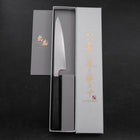 Petty VG-10 Damascus Dark Blue Urushi Handle 140mm (5.5”)-[Musashi]-[Japanese-Kitchen-Knives]