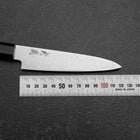 Petty VG-10 Damascus Ebony Handle 120mm (4.7”)-[Musashi]-[Japanese-Kitchen-Knives]