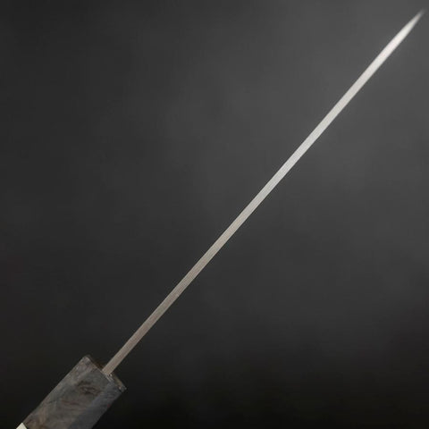 Petty VG-10 Damascus Marbled Maple Handle 150mm (5.9”)-[Musashi]-[Japanese-Kitchen-Knives]