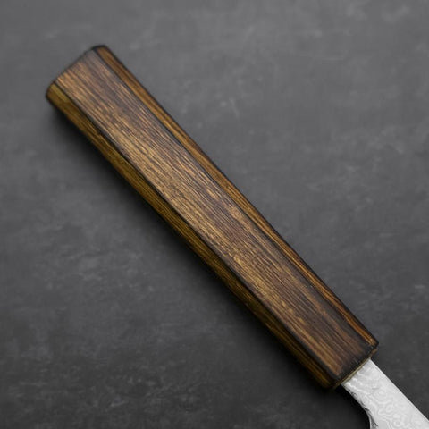 Petty VG-10 Damascus Sumi Urushi Handle 140mm (5.5”)-[Musashi]-[Japanese-Kitchen-Knives]