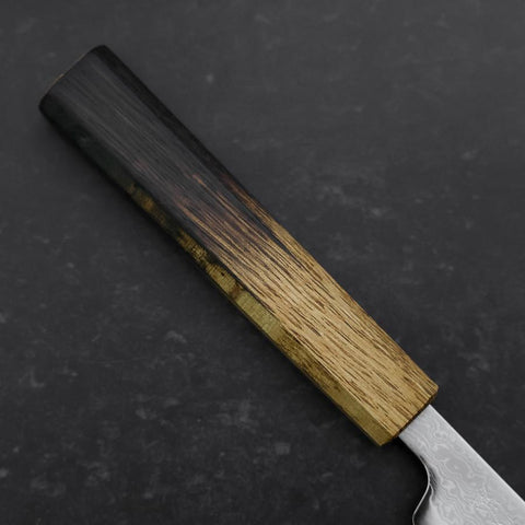 Petty VG-10 Damascus Yaki Urushi Handle 85mm (3.3”)-[Musashi]-[Japanese-Kitchen-Knives]