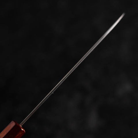 Petty VG-10 Damascus Yamanaka Red Urushi Handle 135mm (5.3”)-[Musashi]-[Japanese-Kitchen-Knives]