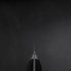 Petty VG-10 Polished Black Western Handle 150mm (5.9”)-[Musashi]-[Japanese-Kitchen-Knives]