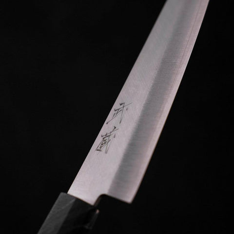 Petty VG-10 Polished Marbled Maple Handle 150mm (5.9”)-[Musashi]-[Japanese-Kitchen-Knives]