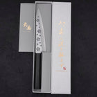 Petty VG-10 Polished Sakura Ebony Handle 150mm (5.9”)-[Musashi]-[Japanese-Kitchen-Knives]