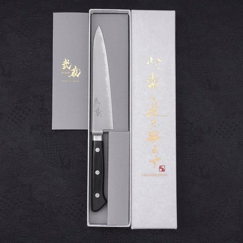 Petty VG-10 Polished Western Handle 150mm (5.9”)-[Musashi]-[Japanese-Kitchen-Knives]