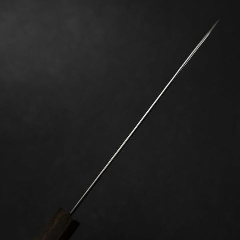 Petty VG-10 Tsuchime Damascus Ashwood Handle 150mm (5.9”)-[Musashi]-[Japanese-Kitchen-Knives]