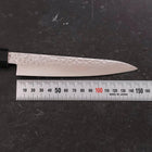 Petty VG-10 Tsuchime Damascus Shitan Handle 150mm (5.9”)-[Musashi]-[Japanese-Kitchen-Knives]