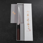 Petty VG-10 Tsuchime Damascus Shitan Handle 150mm (5.9”)-[Musashi]-[Japanese-Kitchen-Knives]